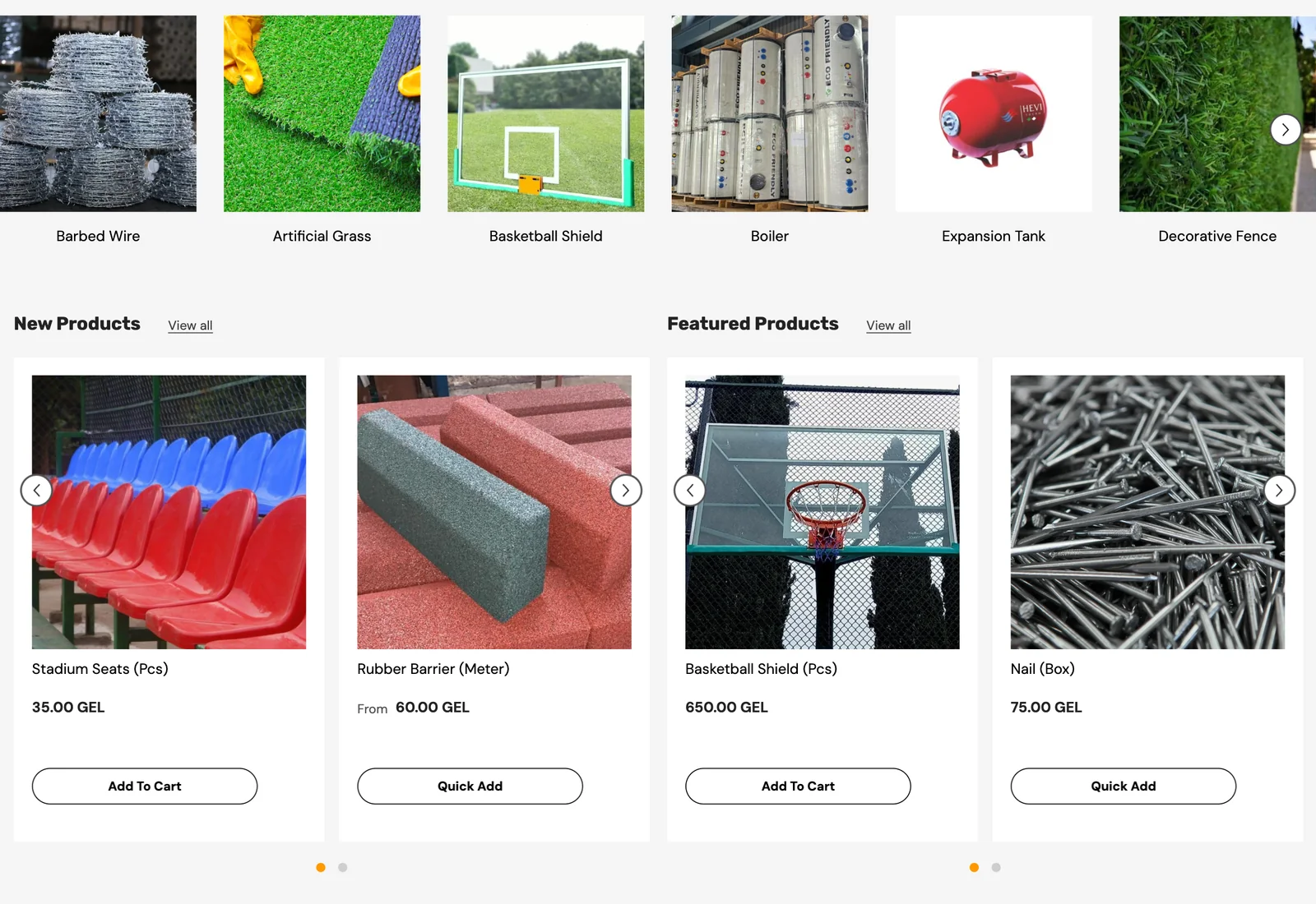 HEVIGRUP — Categories, brands and curated lists