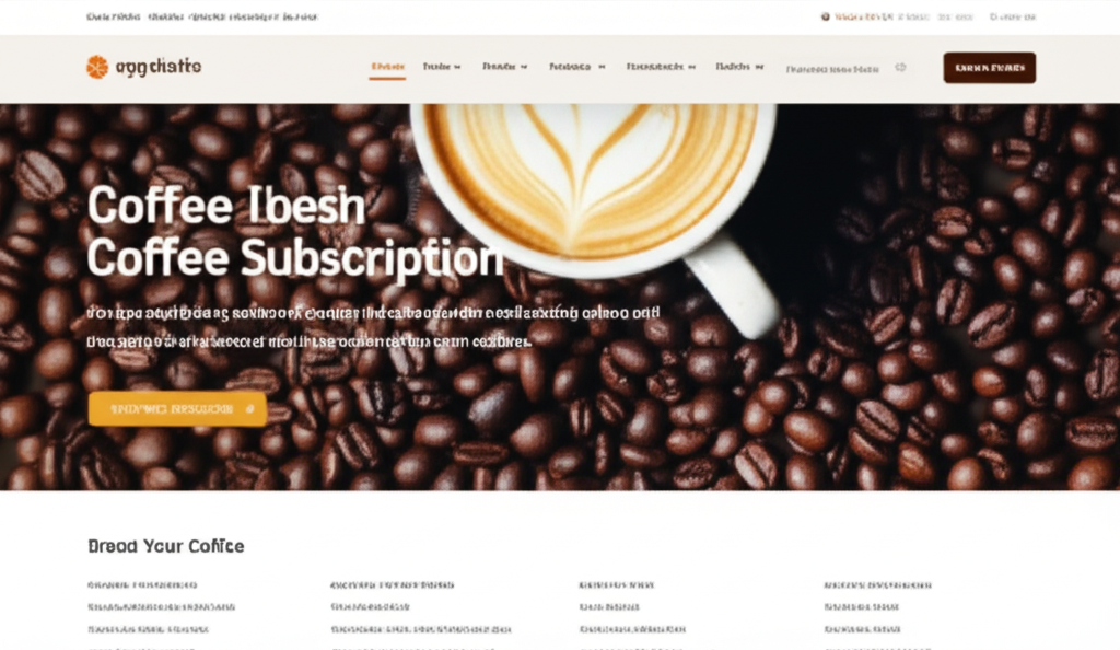 Coffee Subscription Website